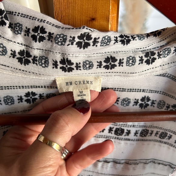 En Crème Aztec blouse - Picture 2 of 3